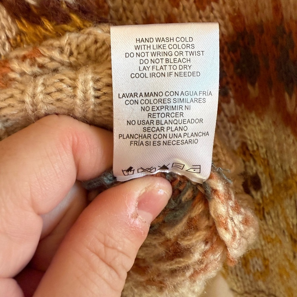 Rewind Multicolor Knit Cardigan - Picture 8 of 8